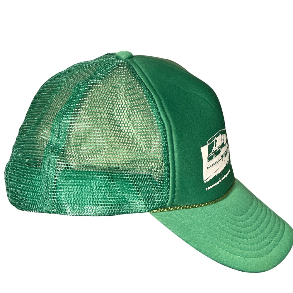 VTG Roadtrip Nation Nissun Trucker Hat‎ Green Find The Open Road RV Documentary - Picture 4 of 16